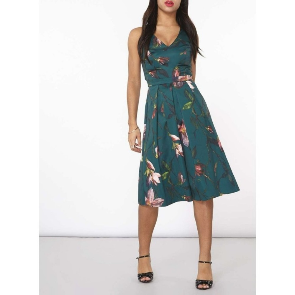 Dorothy Perkins Green Dress size 4